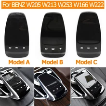 For BENZ C E S GLE GLS GLC W205 W253 W166 W222 W213 Inner Car Console Mouse Control Switch Hand Writing Touchpad Button Cover