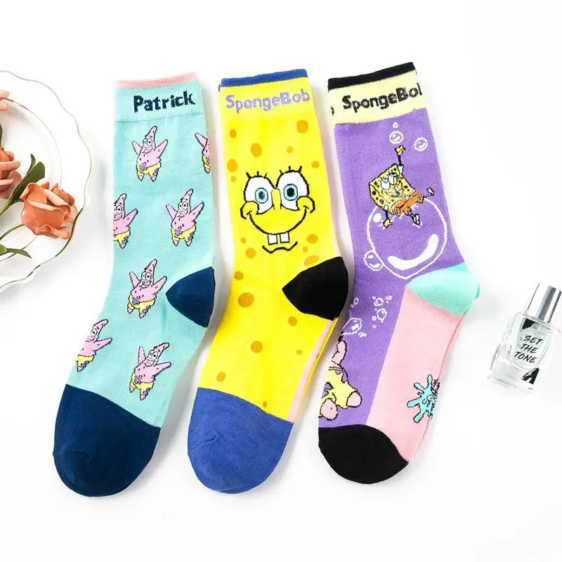 Kawaii Sanrio Cartoon Cotton Medium Tube Socks Cute Spongebobs Socks Soft Comfortable Autumn Winter Creative Birthday Gifts
Kawaii Sanrio Cartoon Cotton Medium Tube Socks Cute Spongebobs Socks Soft Comfortable Autumn Winter Creative Birthday Gifts