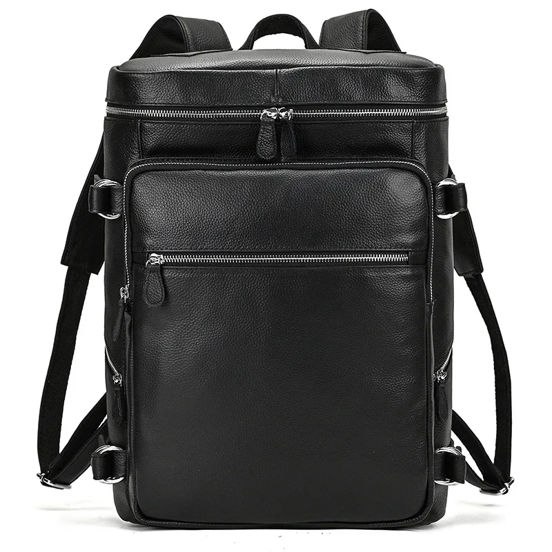 Retro Men's Leather Backpack Crazy Horse Leather Large Capacity Backpack Student Schoolbag Outdoor Travel Backpack Laptop Bag
Retro Men's Leather Backpack Crazy Horse Leather Large Capacity Backpack Student Schoolbag Outdoor Travel Backpack Laptop Bag