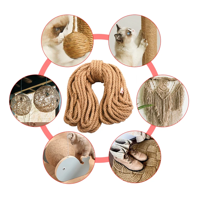 6mmx100m Natural Vintage Jute Rope Cord String Twine Burlap Ribbon Crafts Sewing DIY Jute Hemp Wedding Party Decoration
6mmx100m Natural Vintage Jute Rope Cord String Twine Burlap Ribbon Crafts Sewing DIY Jute Hemp Wedding Party Decoration