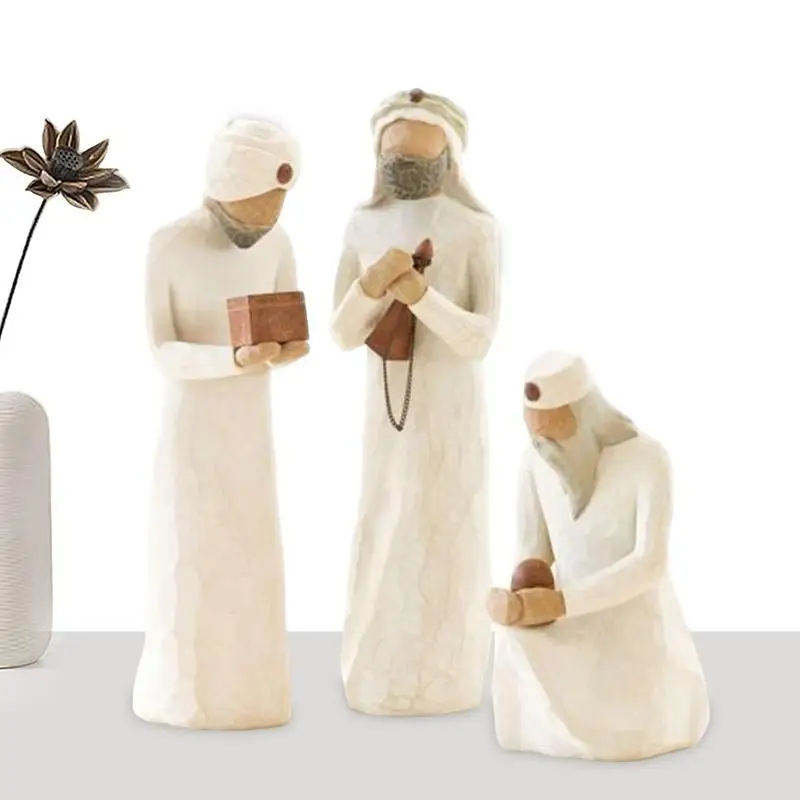 Sculpted Christmas Nativity Set Figures Art Figure Jesus Decoration Statue Tabletop Ornament Home Decor Gifts
Sculpted Christmas Nativity Set Figures Art Figure Jesus Decoration Statue Tabletop Ornament Home Decor Gifts