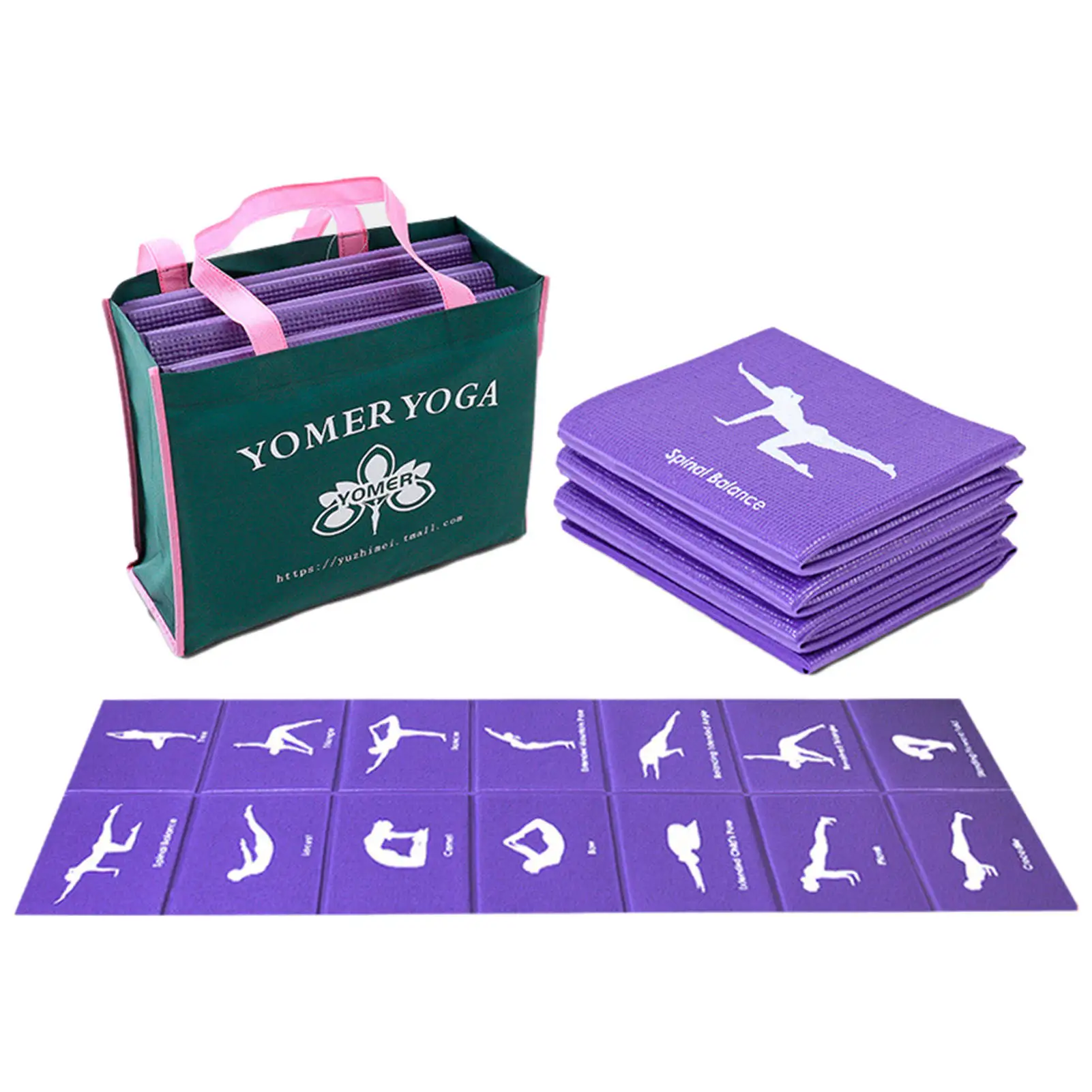 Foldable Yoga Mat Exercise Pad Non-slip Portable Folding Fitness Mat With Storage Bag Pilates Supplies For Yoga Training
Foldable Yoga Mat Exercise Pad Non-slip Portable Folding Fitness Mat With Storage Bag Pilates Supplies For Yoga Training
