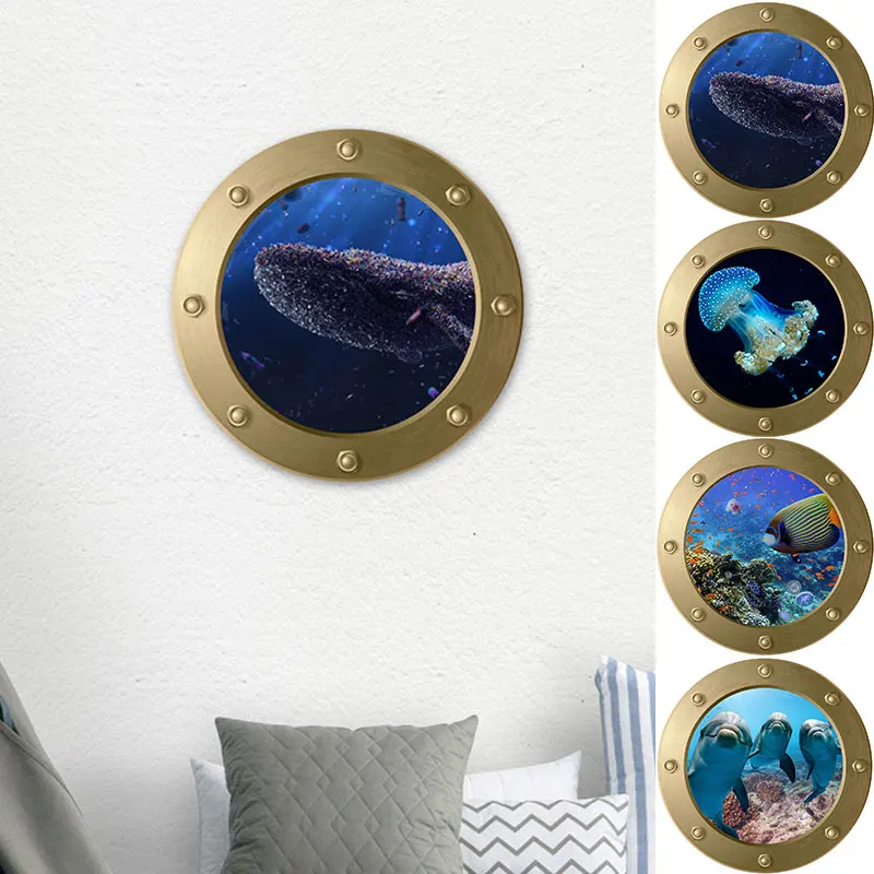3D Window Sticker Home Decoration DIY Wall Stickers PVC Mural Sealife Shark Fish Submarine Refrigerator Bathroom Sticker Wall
3D Window Sticker Home Decoration DIY Wall Stickers PVC Mural Sealife Shark Fish Submarine Refrigerator Bathroom Sticker Wall