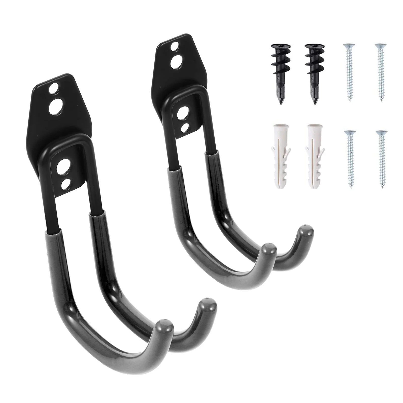 2 Pcs Garage Hanger Guitar Wall Mount Tool Hooks Mounted Clothes Ceiling Hanging Brush Screw Steel
2 Pcs Garage Hanger Guitar Wall Mount Tool Hooks Mounted Clothes Ceiling Hanging Brush Screw Steel