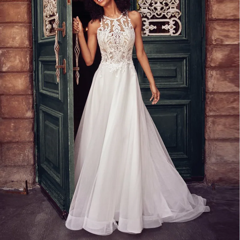 Casual elegant slim sexy dress,New Women's Lace Sleeveless Neck Hanging Wedding Dress Bridesmaid Dress2023
Casual elegant slim sexy dress,New Women's Lace Sleeveless Neck Hanging Wedding Dress Bridesmaid Dress2023