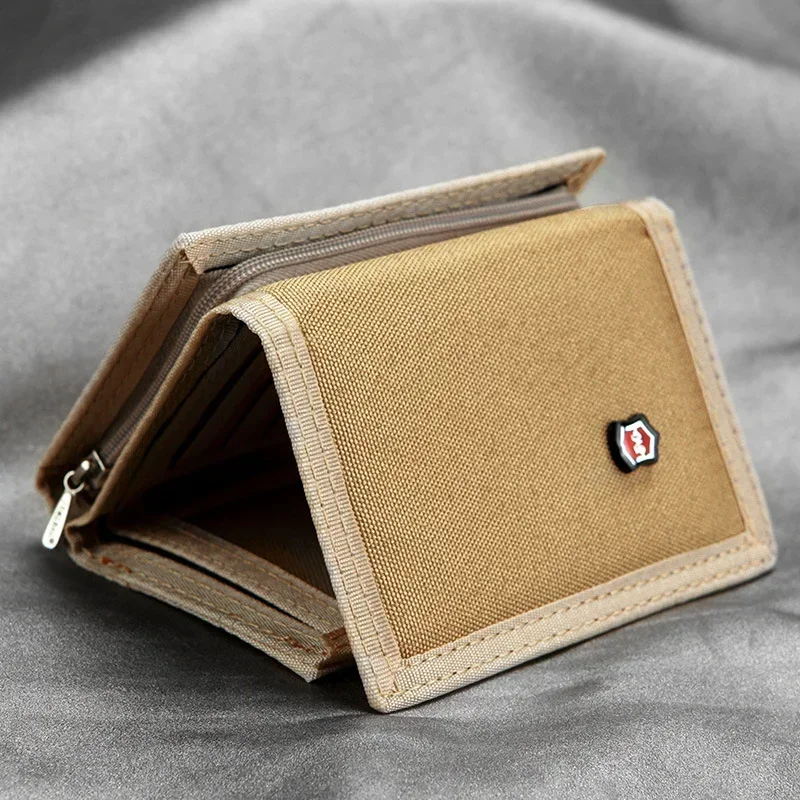 Men'S 5 Colors Korean Tri-Fold Coin Purse Canvas Wallet Solid Color Fashion Slim Multifunctional Classic Portable Card Holder
Men'S 5 Colors Korean Tri-Fold Coin Purse Canvas Wallet Solid Color Fashion Slim Multifunctional Classic Portable Card Holder