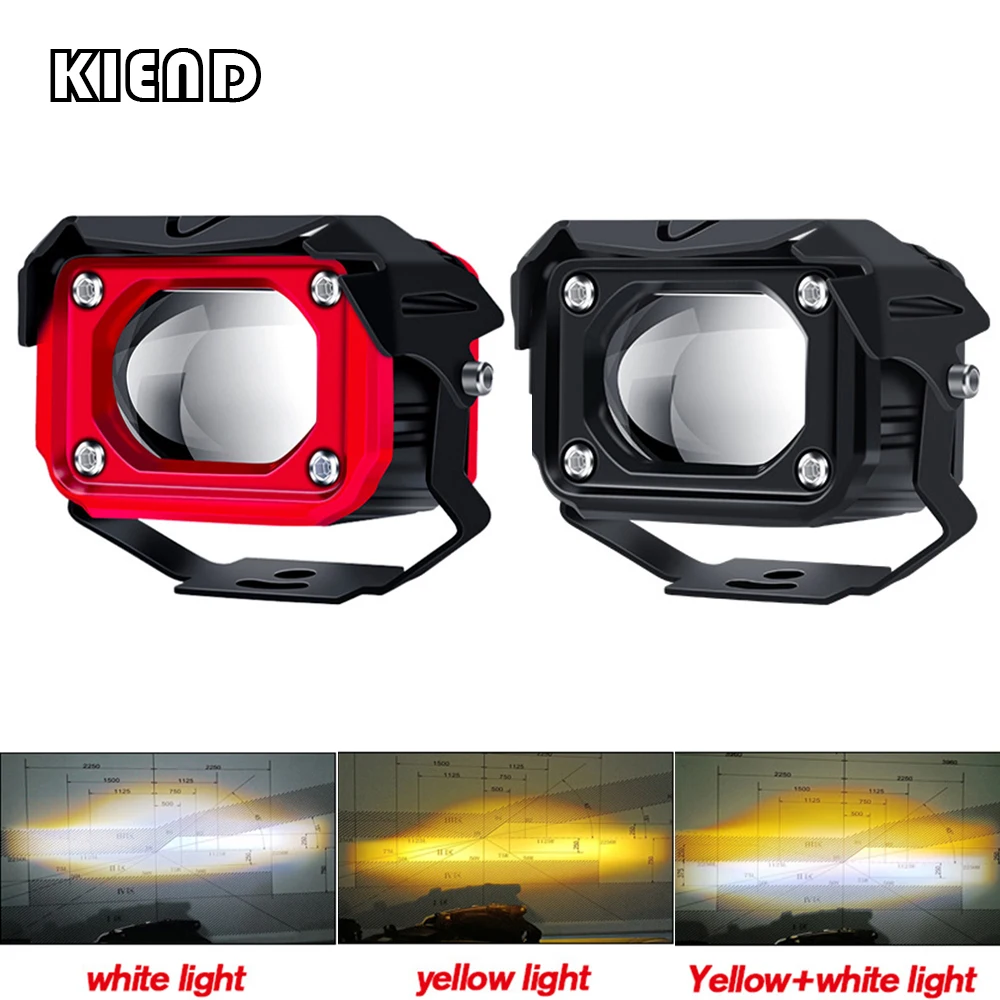 3 Inch 28W LED Work Light Spotlight White 6000K Yellow 3500K 12V 24V Car Driving Fog Light for Offroad SUV ATV Truck Motorcycle
3 Inch 28W LED Work Light Spotlight White 6000K Yellow 3500K 12V 24V Car Driving Fog Light for Offroad SUV ATV Truck Motorcycle