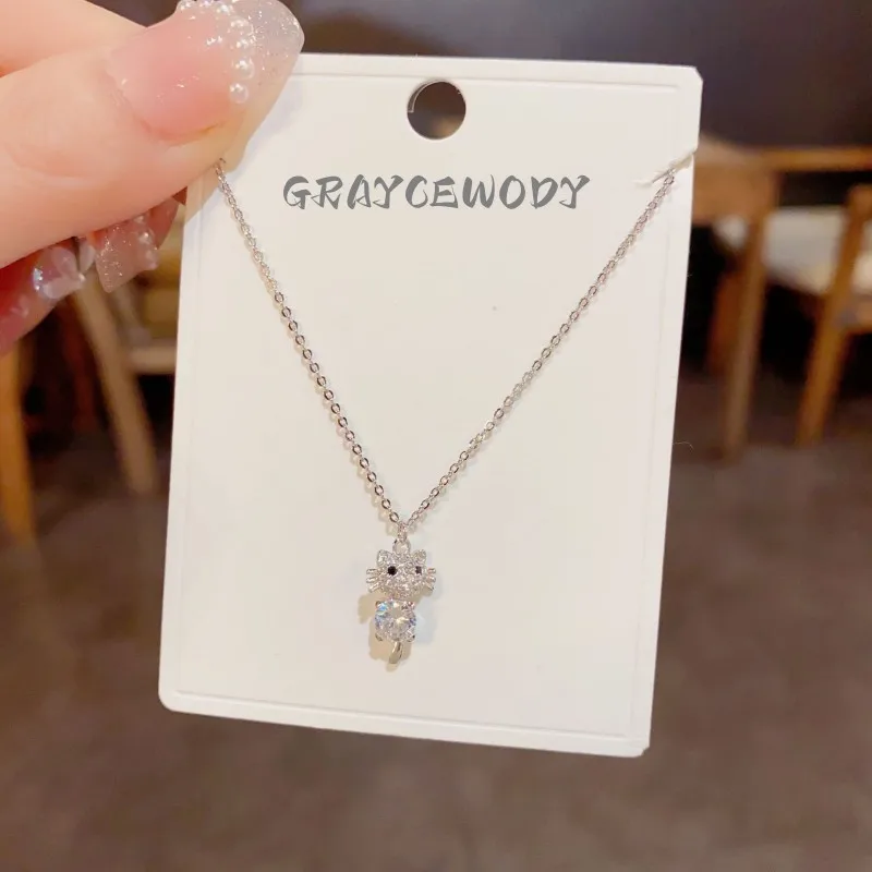 2023 Cute Cat, Sika Deer, Rabbit Pattern Jewelry, Silver and Gold Women's High Quality Zircon Personalized Fashion Necklace
2023 Cute Cat, Sika Deer, Rabbit Pattern Jewelry, Silver and Gold Women's High Quality Zircon Personalized Fashion Necklace