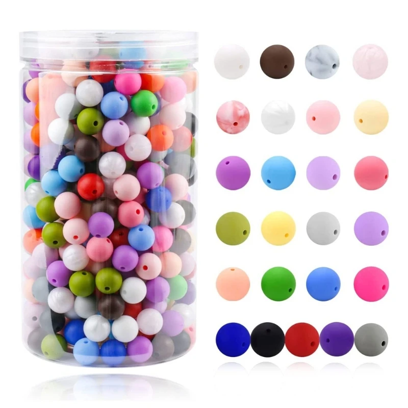 Newborn Pacifier Clip Silicone Loose Beads Baby Teething Beads DIY Necklace Accessories Infant Shower Gift Bracelet Kits
Newborn Pacifier Clip Silicone Loose Beads Baby Teething Beads DIY Necklace Accessories Infant Shower Gift Bracelet Kits