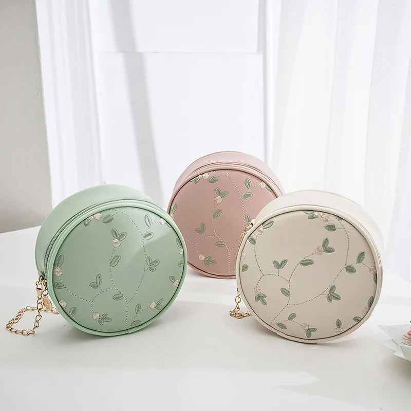 Hot Sale Sweet Lace Round Handbags High Quality PU Leather Women Crossbody Bags for Women 2023 Small Fresh Flower Chain Shoulder
Hot Sale Sweet Lace Round Handbags High Quality PU Leather Women Crossbody Bags for Women 2023 Small Fresh Flower Chain Shoulder