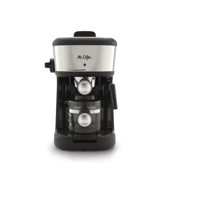 

Mr. Coffee® 4-Shot Steam Espresso, Cappuccino, and Latte Maker in Black