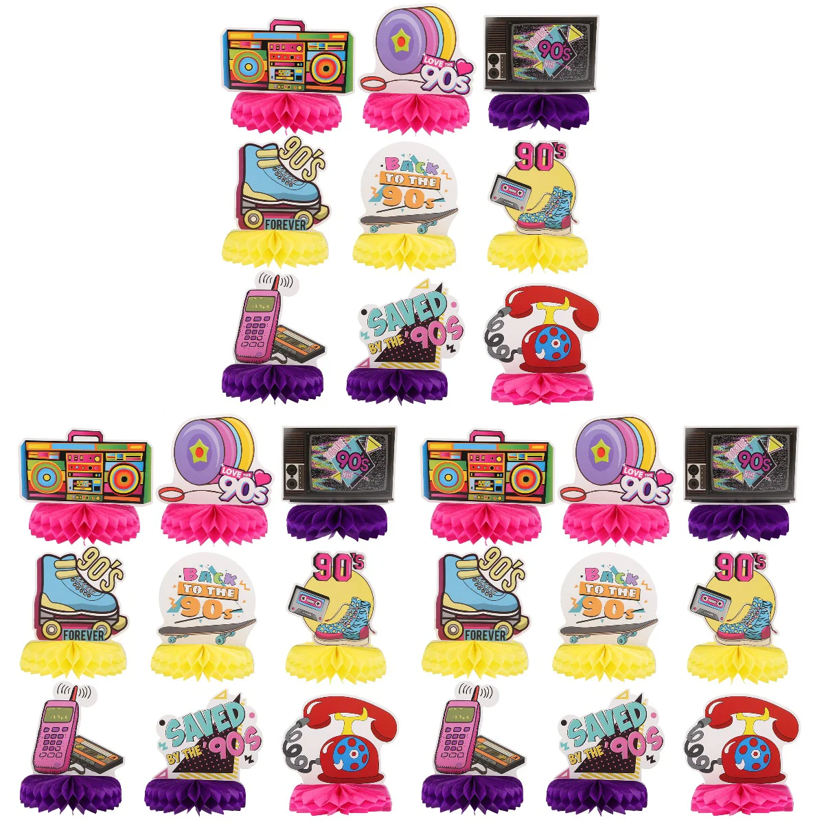 Party Decorations 90S Honeycomb Discosupplies Favors Table Centerpiece 70S Centerpieces 1980S 90Ththeme Christmasdecades Retro
Party Decorations 90S Honeycomb Discosupplies Favors Table Centerpiece 70S Centerpieces 1980S 90Ththeme Christmasdecades Retro