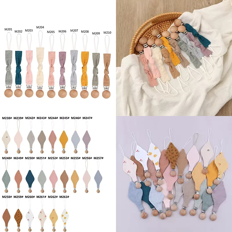 1pc Cotton Baby Pacifier Clip Chain Beech Wood Pacifier Clip Solid Color Soother Holder Infant Teething Chain
1pc Cotton Baby Pacifier Clip Chain Beech Wood Pacifier Clip Solid Color Soother Holder Infant Teething Chain