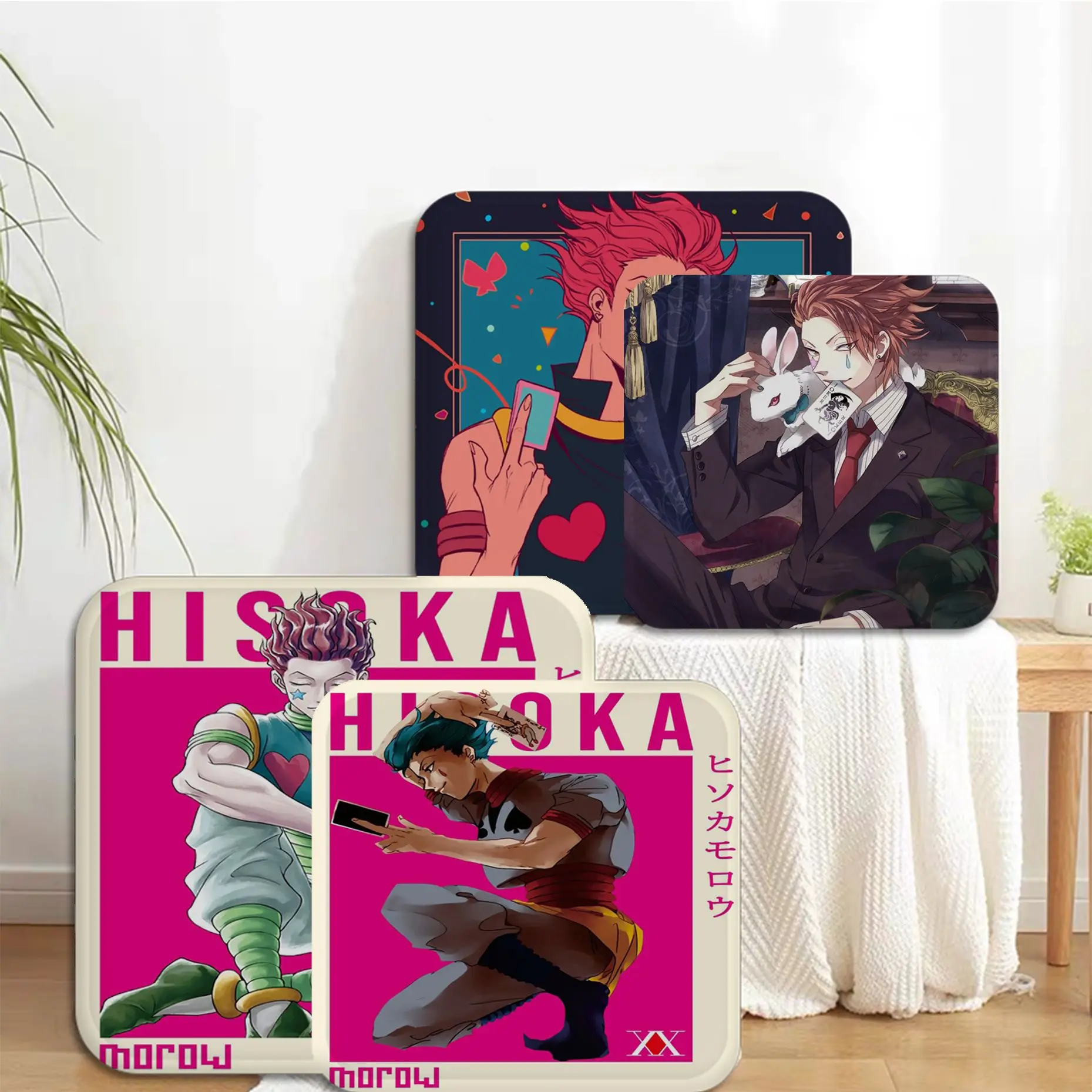Hisoka Anime Hunter X Hunter Four Seasons Stool Pad Patio Home Office Chair Seat Cushion Pads Sofa Seat 40x40cm Chair Cushions
Hisoka Anime Hunter X Hunter Four Seasons Stool Pad Patio Home Office Chair Seat Cushion Pads Sofa Seat 40x40cm Chair Cushions