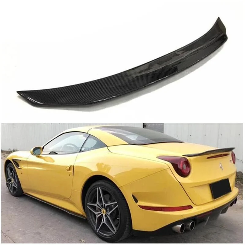 For Ferrari California T 2015 2016 2017 2018 19 2020 2021 22 High Quality Real Carbon Fiber Spoiler REAR WING TRUNK LIP SPOILERS
For Ferrari California T 2015 2016 2017 2018 19 2020 2021 22 High Quality Real Carbon Fiber Spoiler REAR WING TRUNK LIP SPOILERS