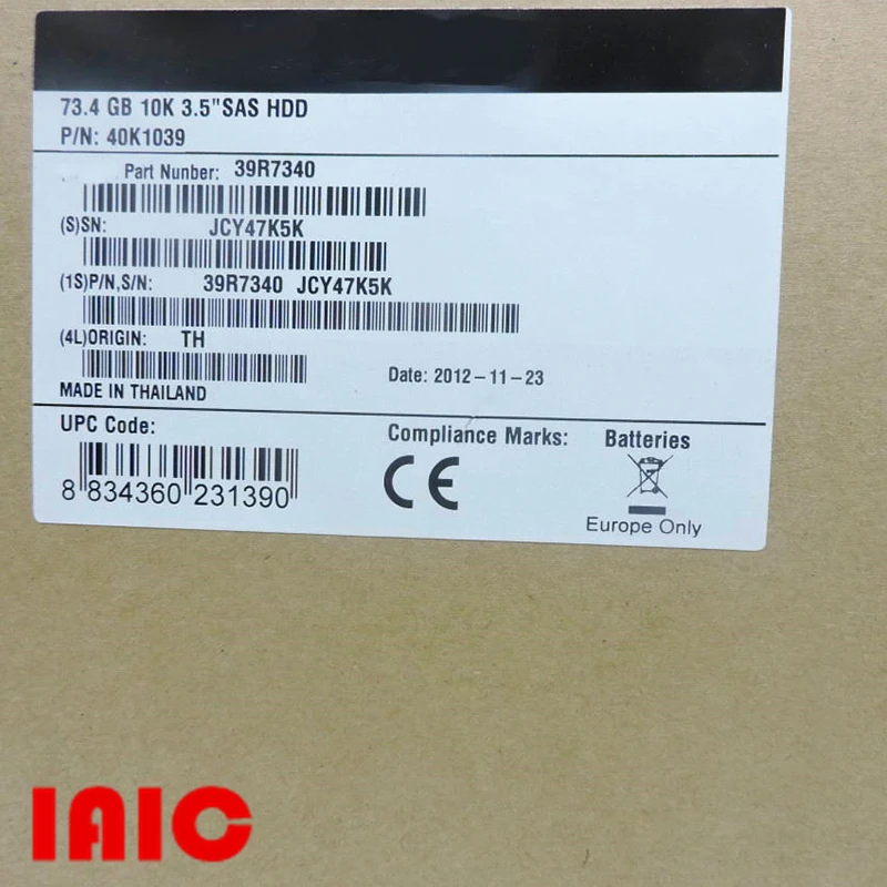 100% новый в коробке 3 года гарантии 40K1039 39R7340 26K5709 73G 10K SAS 3,5 требуется больше угловых фотографий, пожалуйста, свяжитесь со мной
100% новый в коробке 3 года гарантии 40K1039 39R7340 26K5709 73G 10K SAS 3,5 требуется больше угловых фотографий, пожалуйста, свяжитесь со мной