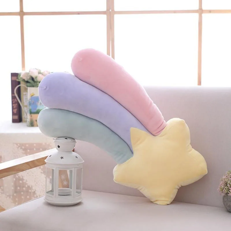 YL Round Shape Stuffed Plush Toy Soft Sleeping Pillow Cushion Home Sofa Pillow Candy Color Cloud Star Moon Rainbow Plush Doll
YL Round Shape Stuffed Plush Toy Soft Sleeping Pillow Cushion Home Sofa Pillow Candy Color Cloud Star Moon Rainbow Plush Doll