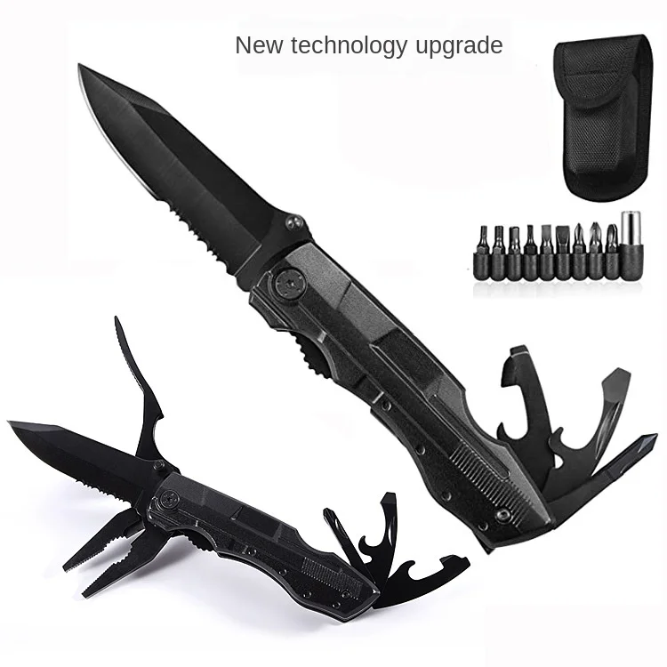 Multifunctional Folding Pliers Cable Cutter Outdoor Pocket Camping Military Survival Knife Hunting Bottle Opener Multitool Knife
Multifunctional Folding Pliers Cable Cutter Outdoor Pocket Camping Military Survival Knife Hunting Bottle Opener Multitool Knife