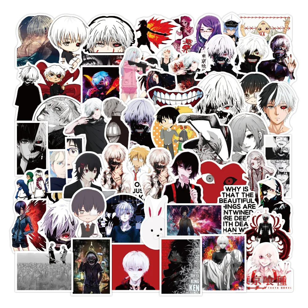 10/30/50/100Pcs Anime Tokyo Ghoul Graffiti Waterproof Stickers For Laptop Guitar Skateboard Computer Luggage Decals Sticker Toy
10/30/50/100Pcs Anime Tokyo Ghoul Graffiti Waterproof Stickers For Laptop Guitar Skateboard Computer Luggage Decals Sticker Toy