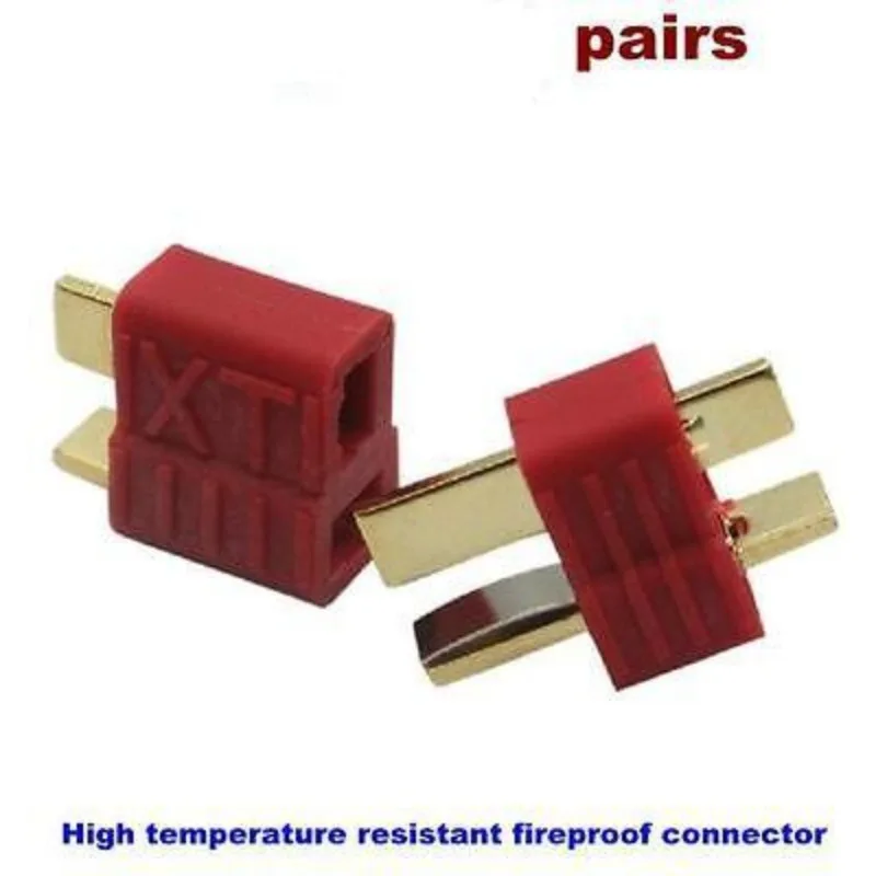 500 Pair Deans Style T Plug Nylon T-Connector Golden T Plug T-Plug for For ESC Battery T Connector
500 Pair Deans Style T Plug Nylon T-Connector Golden T Plug T-Plug for For ESC Battery T Connector