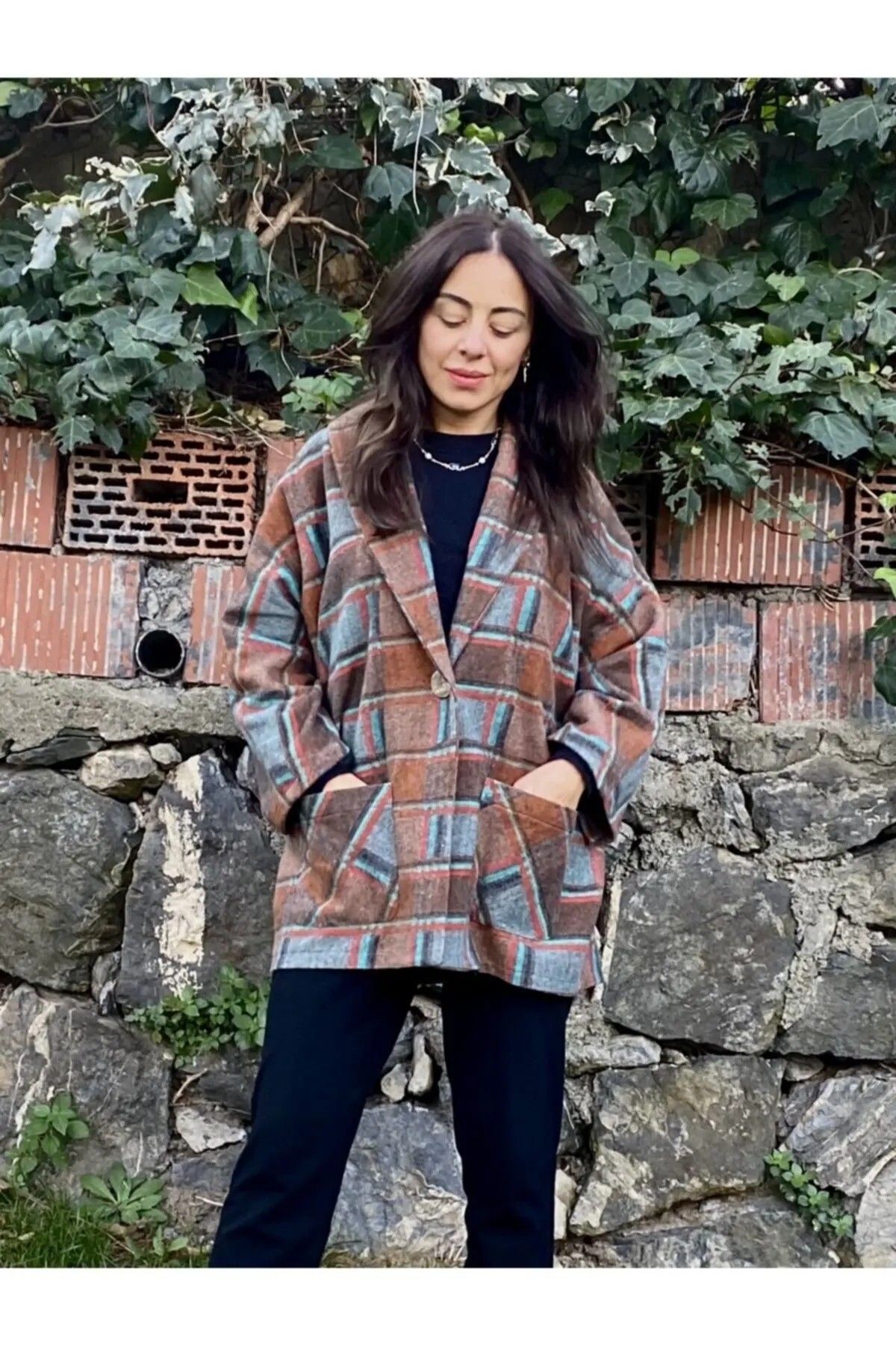 Women's Cardigan Soft Knit Plaid Blazer Casual Knitted Quality Fashion Cardigan Sweaters Loose Sweater Jumper
Women's Cardigan Soft Knit Plaid Blazer Casual Knitted Quality Fashion Cardigan Sweaters Loose Sweater Jumper