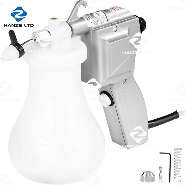 HANZE Textile Spot Spray Guns for screen printing 220V/50-60Hz with adjustable nozzle
HANZE Textile Spot Spray Guns for screen printing 220V/50-60Hz with adjustable nozzle