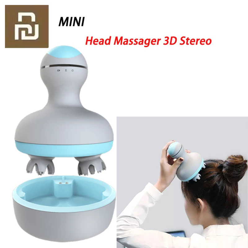Youpin MINI Head Massager 3D Stereo Massage Wet And Dry 6 Kinds Massage Manual Massage Instrument Smart Home
Youpin MINI Head Massager 3D Stereo Massage Wet And Dry 6 Kinds Massage Manual Massage Instrument Smart Home