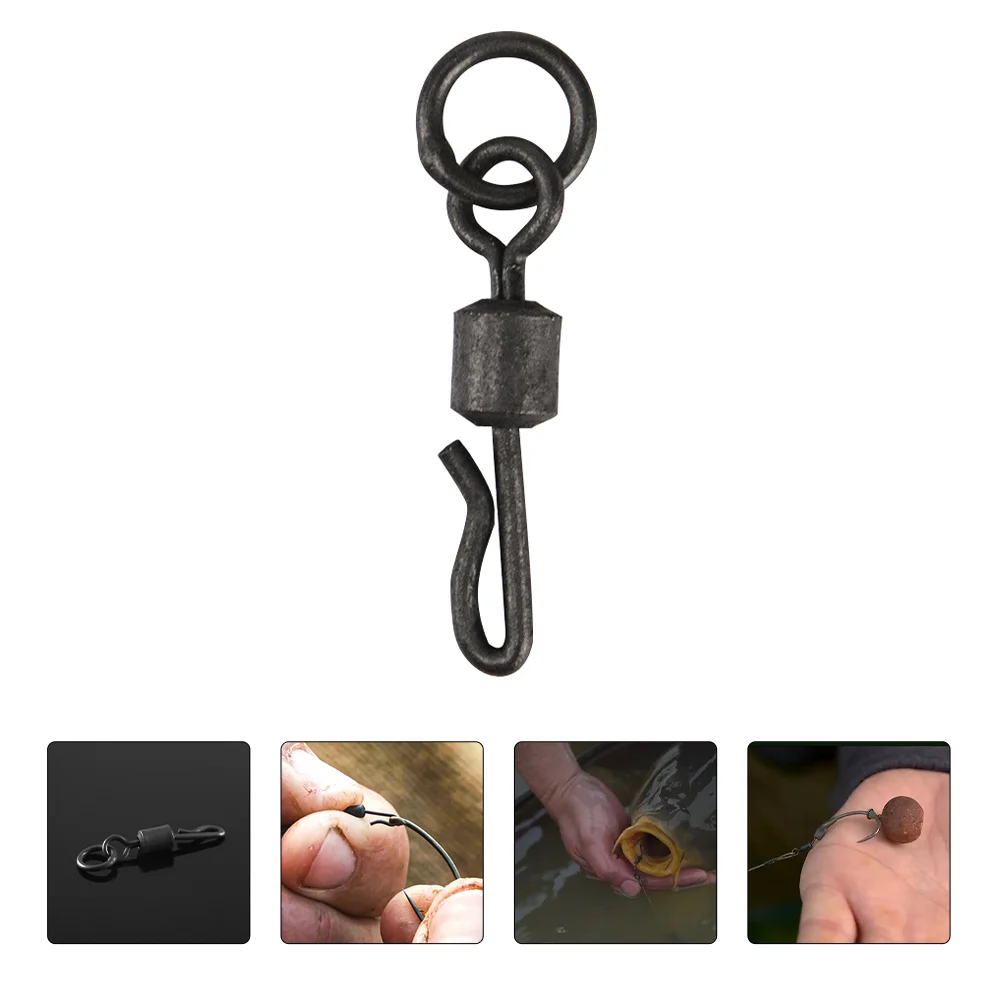 Fishing Swivels Swivel Connector Rolling Lure Crane Accessory Portable Fly Line Freshwater Catfish Useful Outdoor Hook Tool
Fishing Swivels Swivel Connector Rolling Lure Crane Accessory Portable Fly Line Freshwater Catfish Useful Outdoor Hook Tool