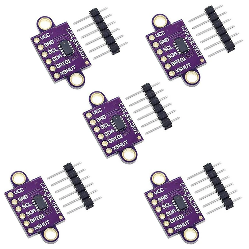 VL53L0X Time-Of-Flight Tof Ranging Sensor Breakout 940Nm GY-VL53L0XV2 Distance Module I2C IIC
VL53L0X Time-Of-Flight Tof Ranging Sensor Breakout 940Nm GY-VL53L0XV2 Distance Module I2C IIC