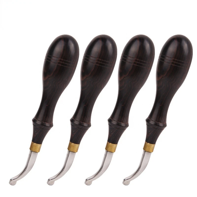 Professional Leather Craft Hand Tools with Wood Handle Leather Edge Creasing Tool
Professional Leather Craft Hand Tools with Wood Handle Leather Edge Creasing Tool