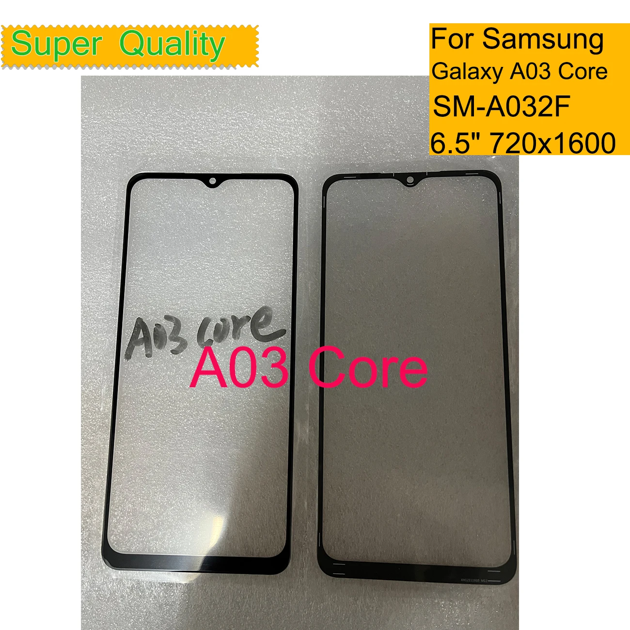 10Pcs/Lot For Samsung Galaxy A03 Core Touch Screen Front Glass Panel LCD Outer Display Lens A03 Core A032 Front Glass With OCA
10Pcs/Lot For Samsung Galaxy A03 Core Touch Screen Front Glass Panel LCD Outer Display Lens A03 Core A032 Front Glass With OCA