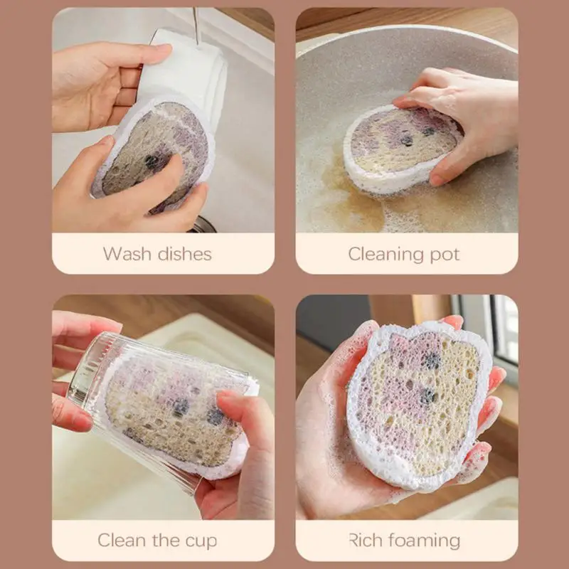 Wipe Off Dirt Brush Save Time And Effort Wood Pulp Cotton Sponge Wipe Good Cleaning Power Dishwashing Sponge Wipe
Wipe Off Dirt Brush Save Time And Effort Wood Pulp Cotton Sponge Wipe Good Cleaning Power Dishwashing Sponge Wipe