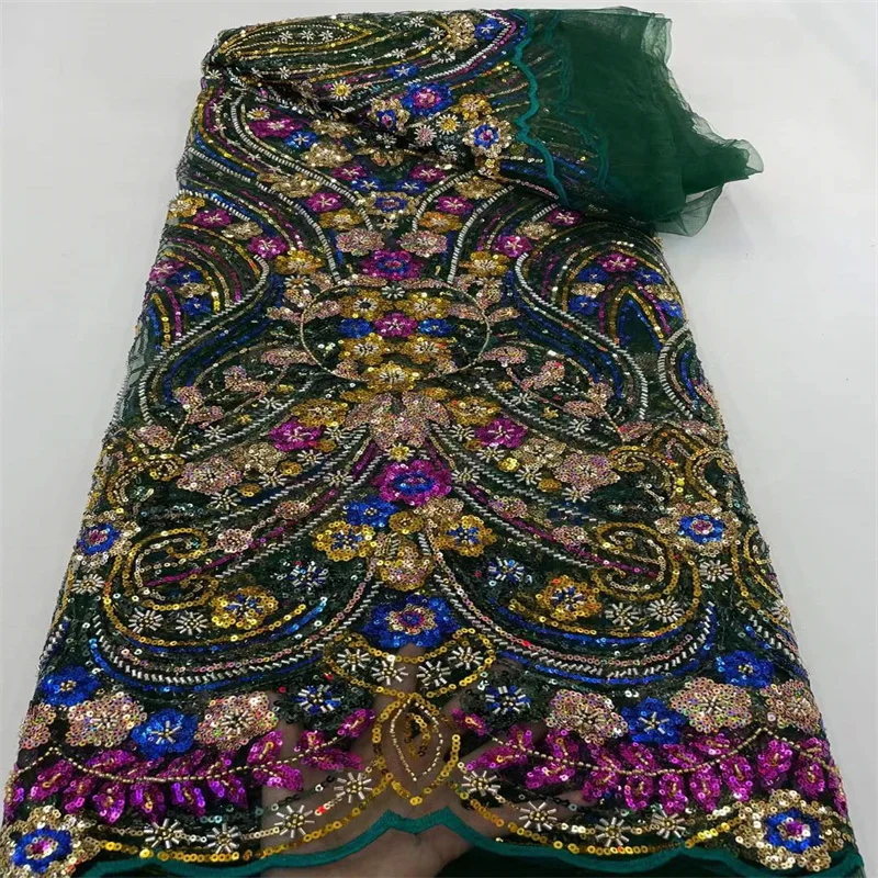 African Lace Fabric 2022 High Quality Double Net Lace Fabric Embroidered Tulle Lace Fabric With Sequin Women Wedding Party Dress
African Lace Fabric 2022 High Quality Double Net Lace Fabric Embroidered Tulle Lace Fabric With Sequin Women Wedding Party Dress