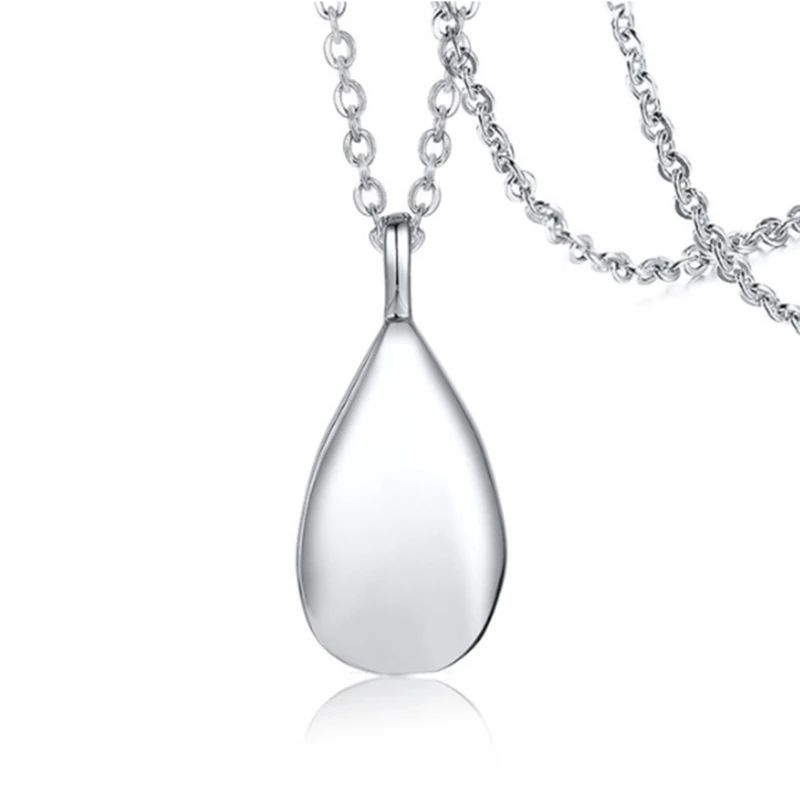 M2EA Urn Necklace for Ashes Teardrop Pendant Necklace Stainless Steel Commemorative Necklace Cremation Memorial Jewelry
M2EA Urn Necklace for Ashes Teardrop Pendant Necklace Stainless Steel Commemorative Necklace Cremation Memorial Jewelry