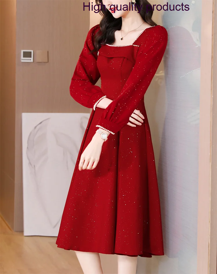 Spring 2023 es For Women Vintage Bodycon Long Sleeve Square Neck Elegant Party Dress Z244
Spring 2023 es For Women Vintage Bodycon Long Sleeve Square Neck Elegant Party Dress Z244