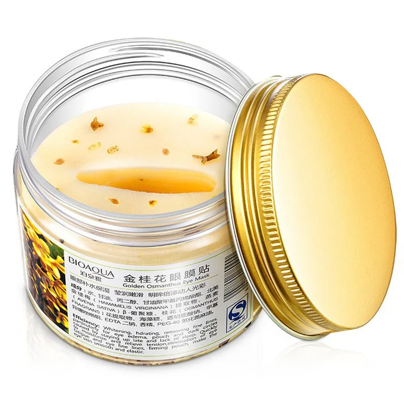 BIOAQUA Gold Foil Osmanthus Eye Mask Collagen Protein Hydrating Skin Care 80 Pcs
BIOAQUA Gold Foil Osmanthus Eye Mask Collagen Protein Hydrating Skin Care 80 Pcs