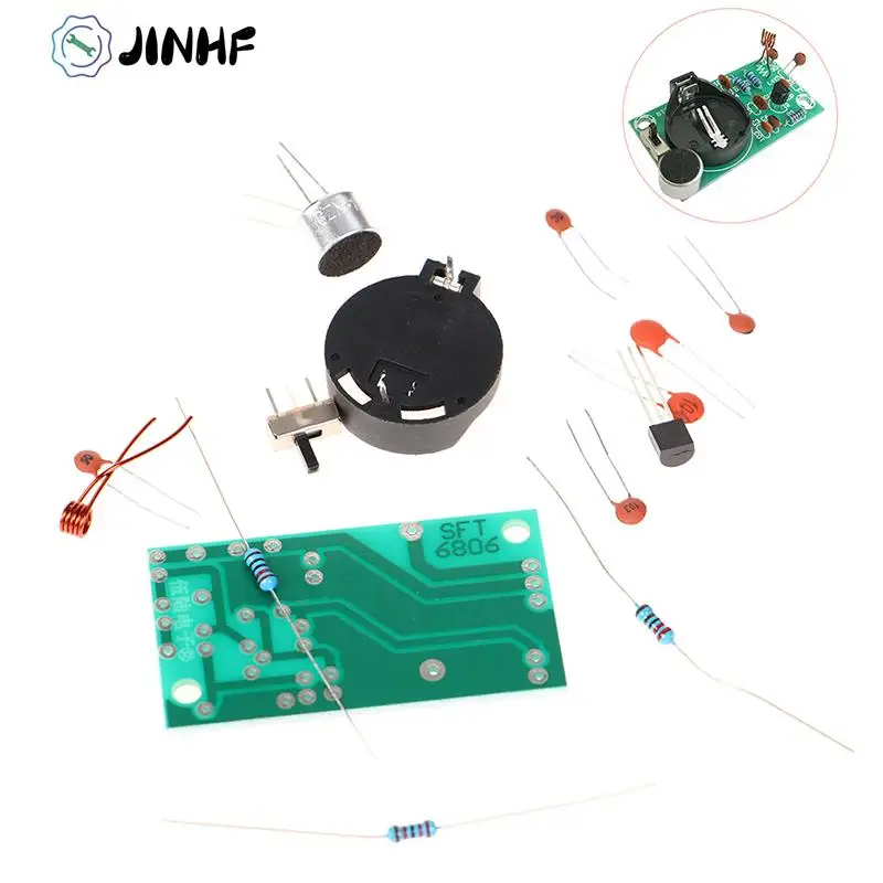 Simple DC 3V FM Wireless Microphone FM Transmitter Board Parts Electronic Training Radio Diy Kit FM Microphone Transmitter
Simple DC 3V FM Wireless Microphone FM Transmitter Board Parts Electronic Training Radio Diy Kit FM Microphone Transmitter
