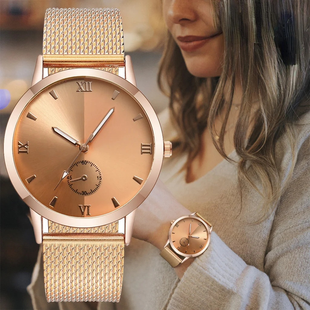 

Hot 2022 Vansvar Women'S Casual Quartz Plastic Leather Band Starry Sky Analog Wrist Watch Valentine Gift Luxury Reloj Femenino