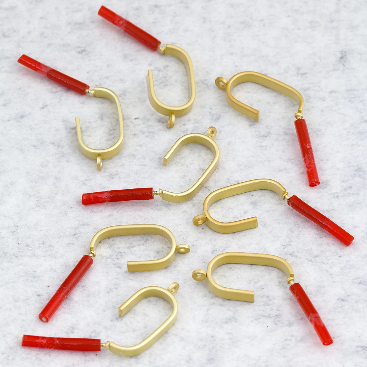 10pcs DIY Irregular Earrings Base Handmade Matt Gold Color Earrings Connectors Stud Earring Settings for Jewelry Making Findings
10pcs DIY Irregular Earrings Base Handmade Matt Gold Color Earrings Connectors Stud Earring Settings for Jewelry Making Findings