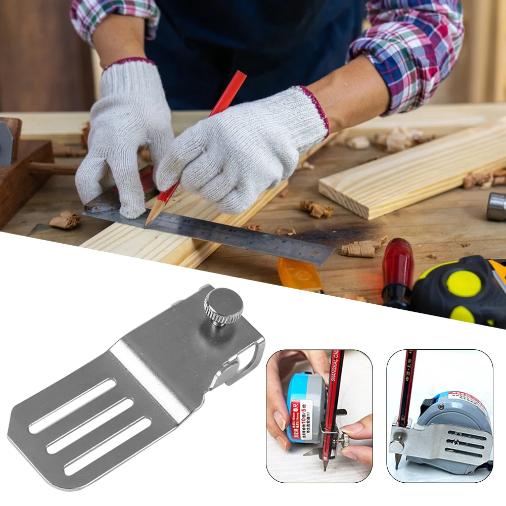 Tape Measures Fixed Clip Easy To Mark Scribing Drawing Lines Flexible Ruler Position Clamp Measuring Gauging Attachment Tools
Tape Measures Fixed Clip Easy To Mark Scribing Drawing Lines Flexible Ruler Position Clamp Measuring Gauging Attachment Tools