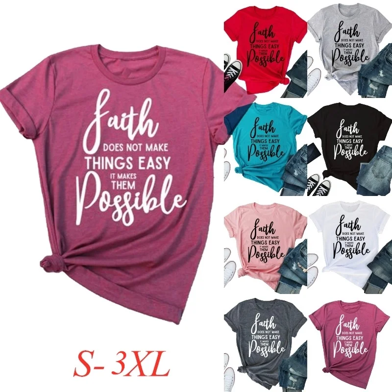 8 Color New Arrival Women's Fashion Plus Size Summer Casual Pullover Short Sleeve Slim Fit Letter Printed Brief Style T-shirt To
8 Color New Arrival Women's Fashion Plus Size Summer Casual Pullover Short Sleeve Slim Fit Letter Printed Brief Style T-shirt To