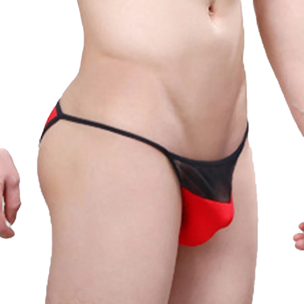 Men Cotton Briefs Ultra Thin U Convex Pouch Panties Male Sexy Bikini Low Waist Underwear Patchwork Design Men's Thongs T-panty
Men Cotton Briefs Ultra Thin U Convex Pouch Panties Male Sexy Bikini Low Waist Underwear Patchwork Design Men's Thongs T-panty