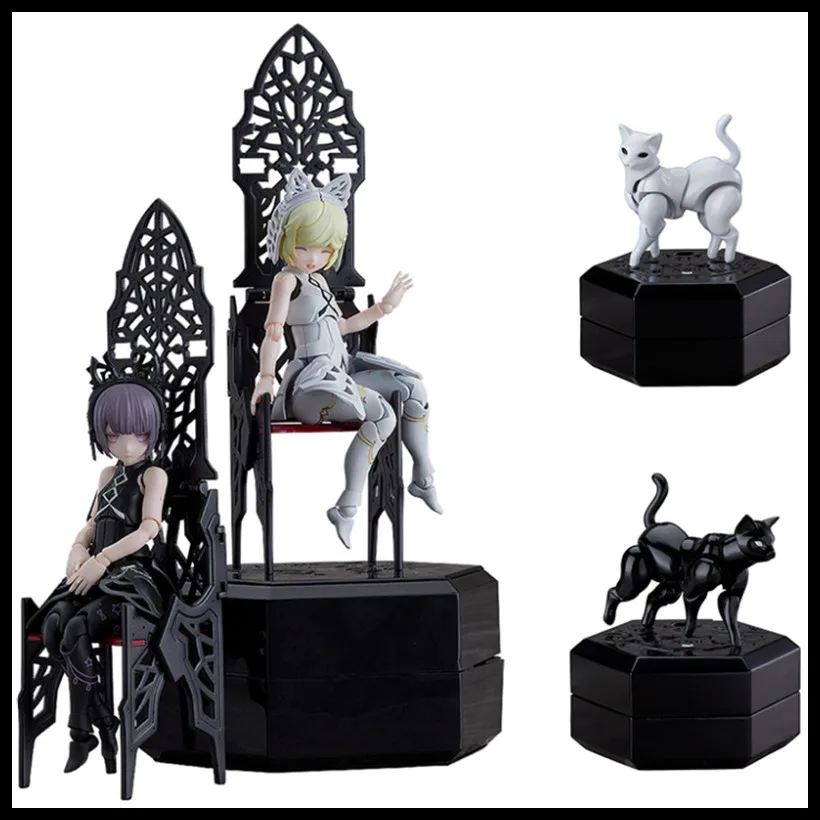 Gsc Chitocerium Xxii-Tanio Black Cat White Cat Gemini Mobile Suit Girl Action Figures Assembly Model Desktop Decoration Kid Toys
Gsc Chitocerium Xxii-Tanio Black Cat White Cat Gemini Mobile Suit Girl Action Figures Assembly Model Desktop Decoration Kid Toys