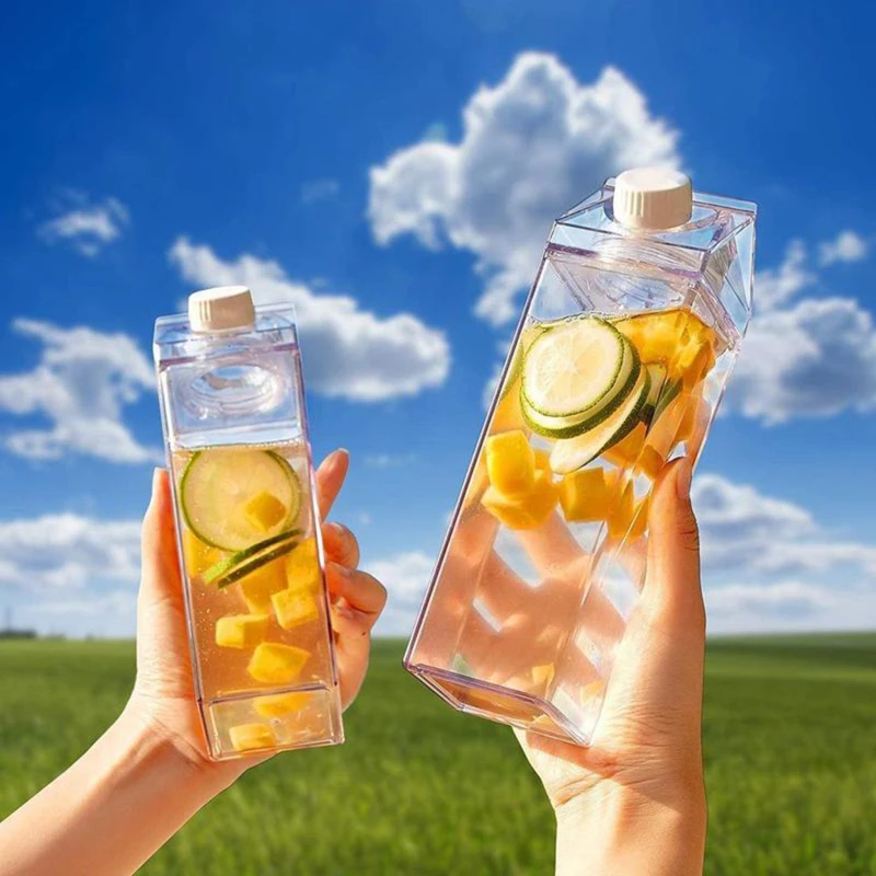 500ml/1000ml Large Capacity Transparent Plastic Water Bottle Durable Water Juice Bottle Bottle Milk Portable
500ml/1000ml Large Capacity Transparent Plastic Water Bottle Durable Water Juice Bottle Bottle Milk Portable