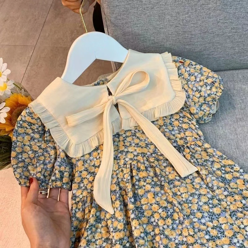 2023 Girls Doll Collar Dress Flowers Toddler Short Sleeve Party Birthday Dress Lapel Princess Summer Children Vestidos Clothes
2023 Girls Doll Collar Dress Flowers Toddler Short Sleeve Party Birthday Dress Lapel Princess Summer Children Vestidos Clothes
