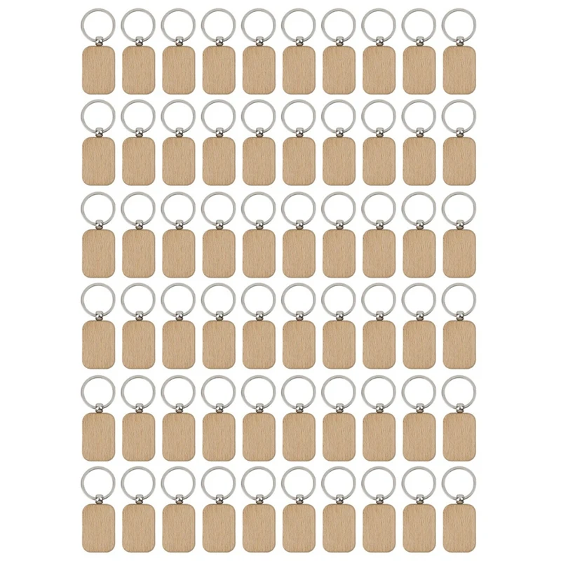 60Pcs Blank Wooden Wooden Keychain DIY Wooden Keychain Key Tag Anti-Lost Wood Accessories Gift
60Pcs Blank Wooden Wooden Keychain DIY Wooden Keychain Key Tag Anti-Lost Wood Accessories Gift