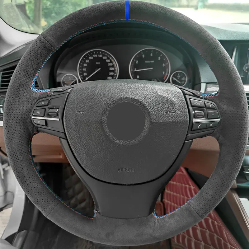 For BMW 5 6 7 Series F10 F07 F11 2009-2017 F12 F13 2011-2017 F01 F02 2008-2015 Car Inner Steering Wheel Cover Suede Leather Trim
For BMW 5 6 7 Series F10 F07 F11 2009-2017 F12 F13 2011-2017 F01 F02 2008-2015 Car Inner Steering Wheel Cover Suede Leather Trim