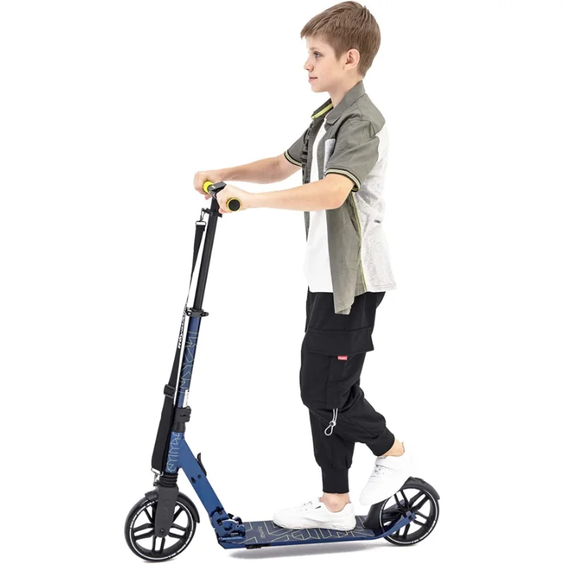 Lightweight Foldable Commute Kick Scooter for Teens Adults and Kids 6Y+,8 In. Wheels, Adjustable Handle Height,Rear Fender Brake
Lightweight Foldable Commute Kick Scooter for Teens Adults and Kids 6Y+,8 In. Wheels, Adjustable Handle Height,Rear Fender Brake