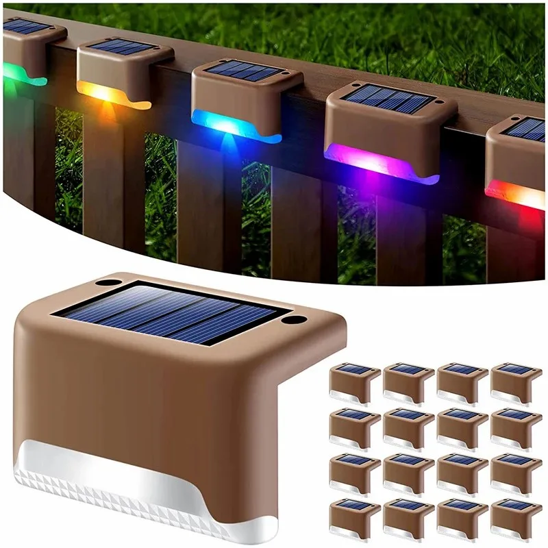 D2 16 Pack LED Solar Lights Deck Waterproof Outdoor Solar Powered LED Step Lights For Decks Stairs Patio Path Yard Garden Decor
D2 16 Pack LED Solar Lights Deck Waterproof Outdoor Solar Powered LED Step Lights For Decks Stairs Patio Path Yard Garden Decor