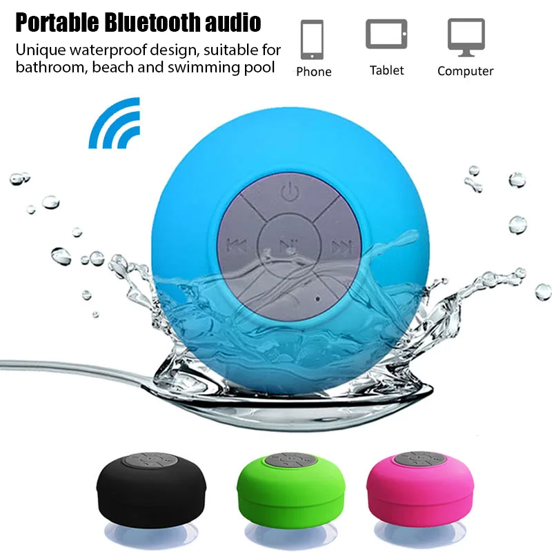 Mini Bluetooth Wireless Speaker BTS-06 Waterproof Adsorbed Sound Box for Shower Bathroom Portable Speaker for Car OfficeOutdoor
Mini Bluetooth Wireless Speaker BTS-06 Waterproof Adsorbed Sound Box for Shower Bathroom Portable Speaker for Car OfficeOutdoor